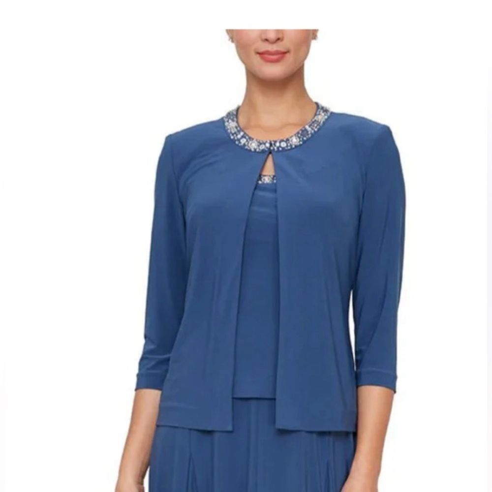 Alex Evenings tea length jacket